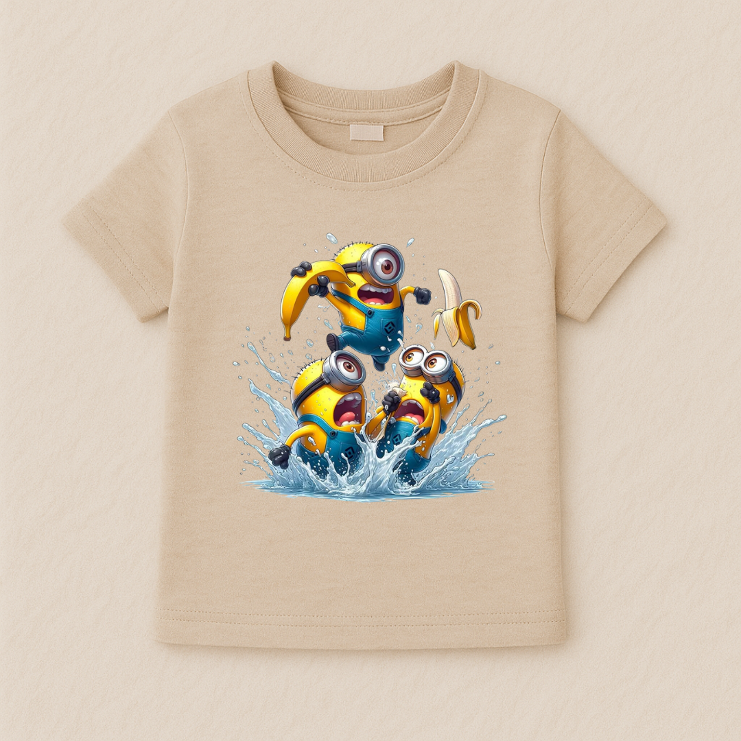 Kids Boys Minions Splash Tshirt