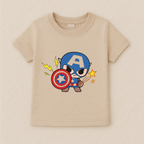 Mighty Baby Boy Captain Hero Tshirt