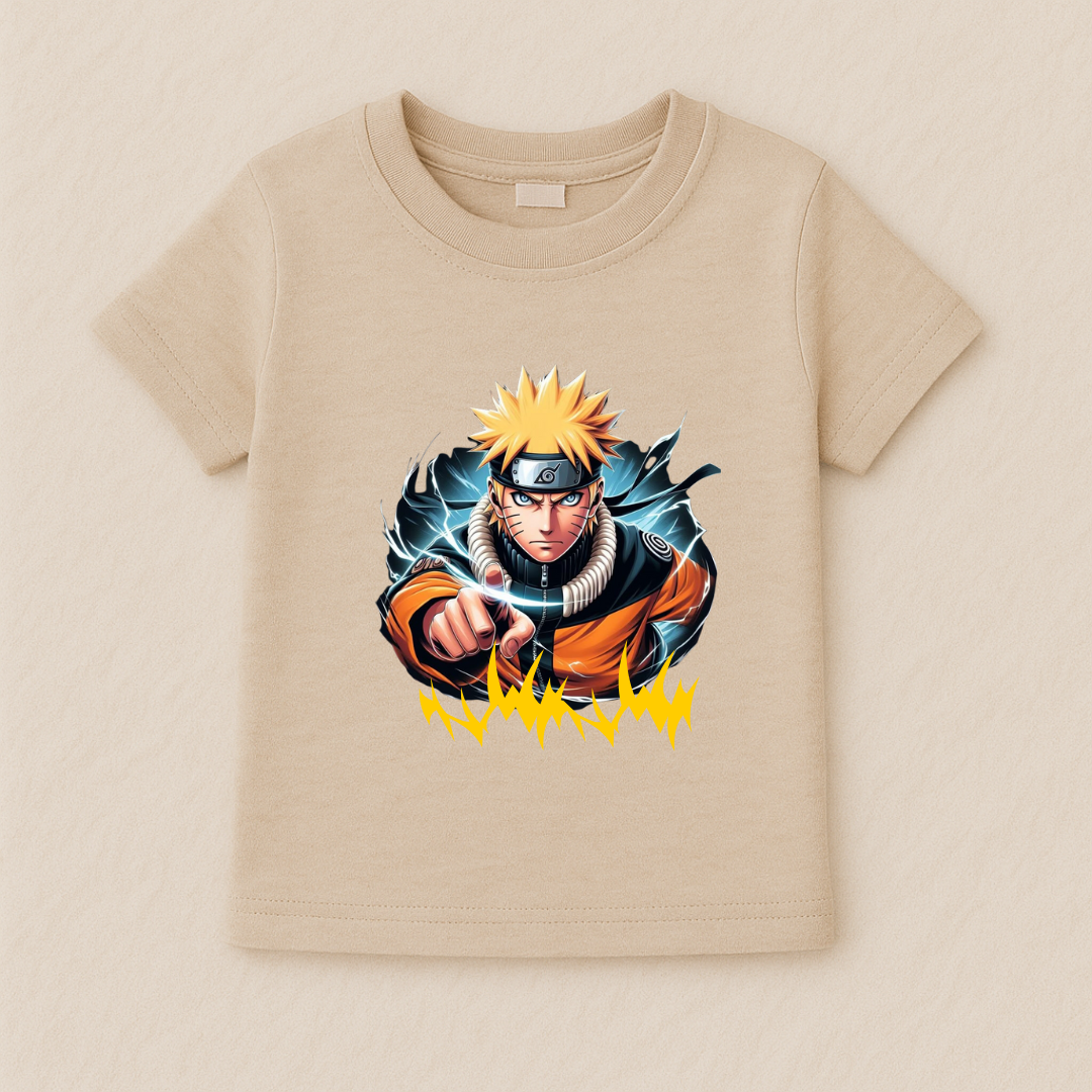 Kids Boys Naruto Power Mode Tshirt