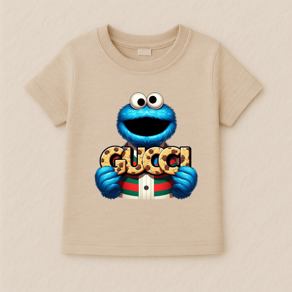 Kids Boys Cookie Monster Tshirt