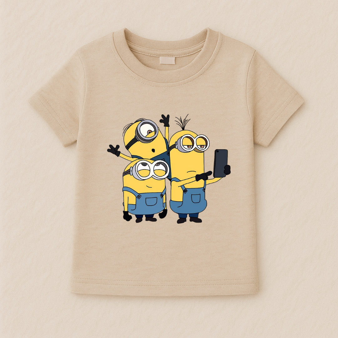 Kids Boys Minions Fun Tshirt