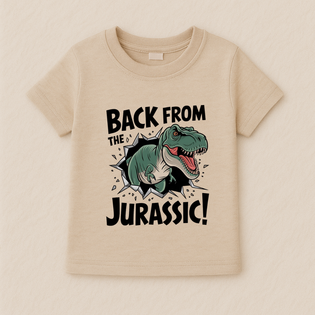 Kids Boys  Jurassic Dino Tshirt