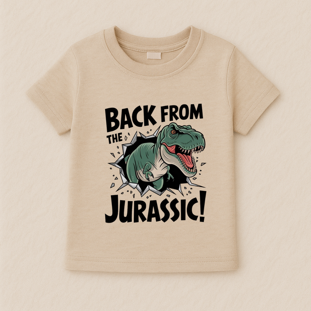 Kids Boys  Jurassic Dino Tshirt