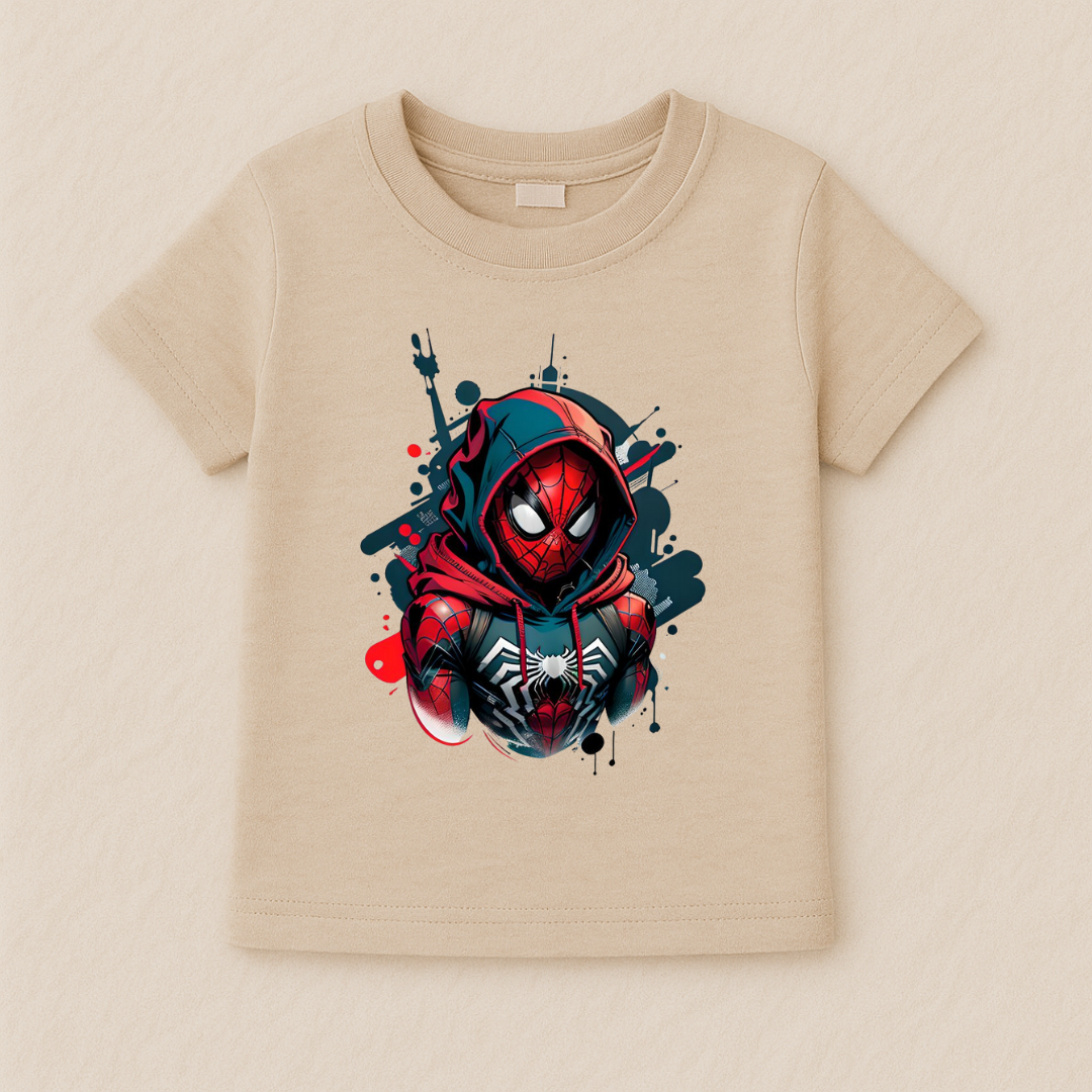 Kids Boys Hero Mask Tshirt