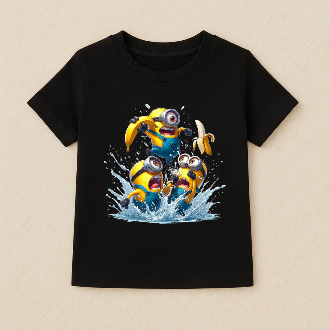 Kids Boys Minions Splash Tshirt