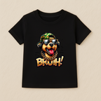 Kids Boys Bruuh Dog Tshirt