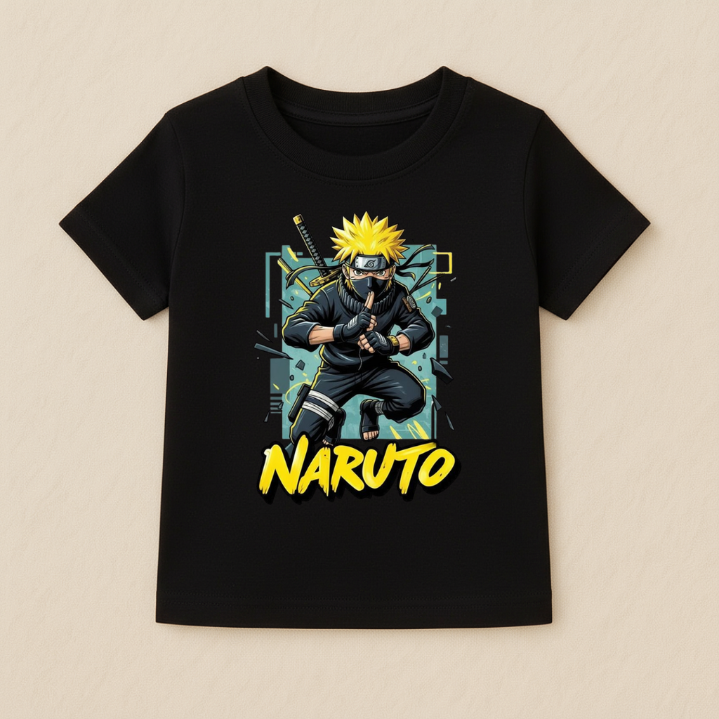 Kids Boys Naruto Ninja Tshirt