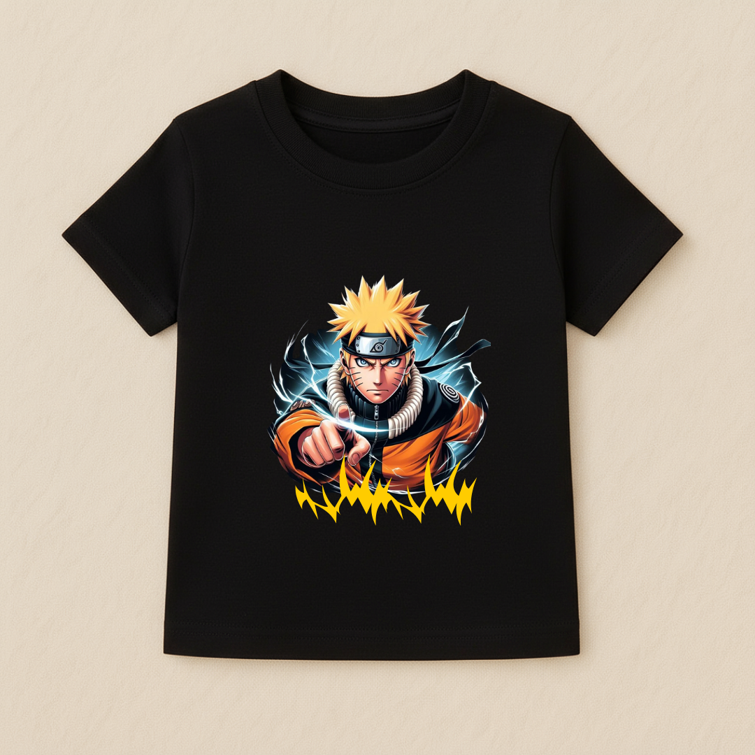 Kids Boys Naruto Power Mode Tshirt
