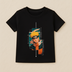 Kids Boys Naruto Minimal Portrait Tshirt