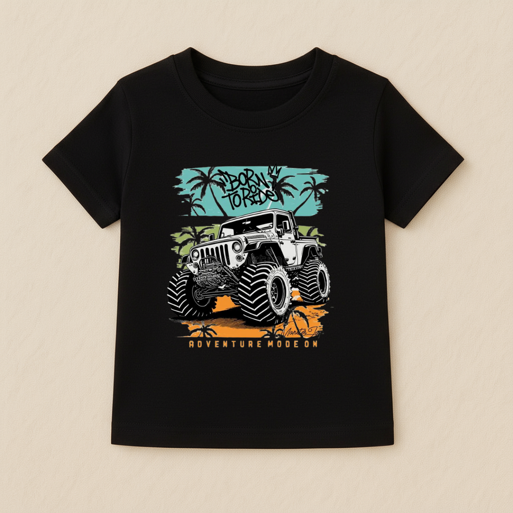 Kids Boys Jungle Safari Tshirt