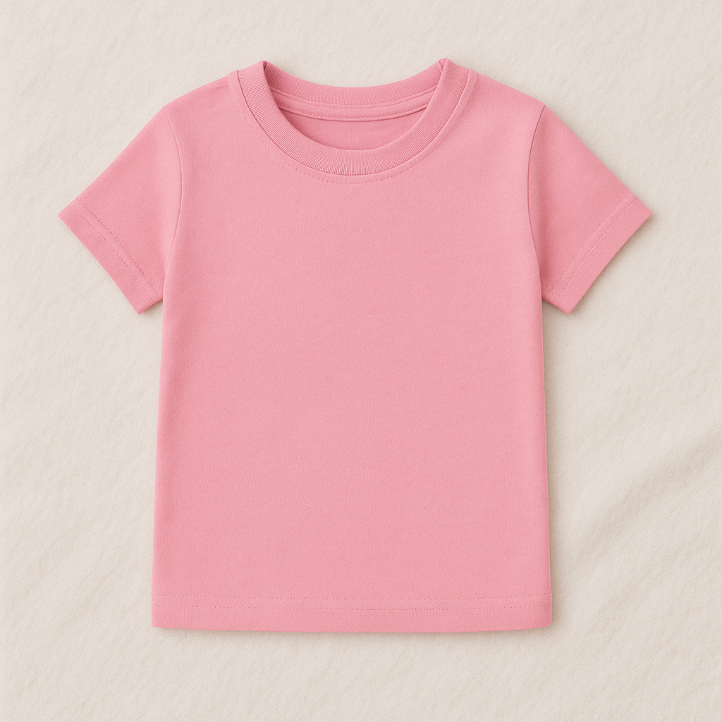 Plain Baby Girls’T-Shirt
