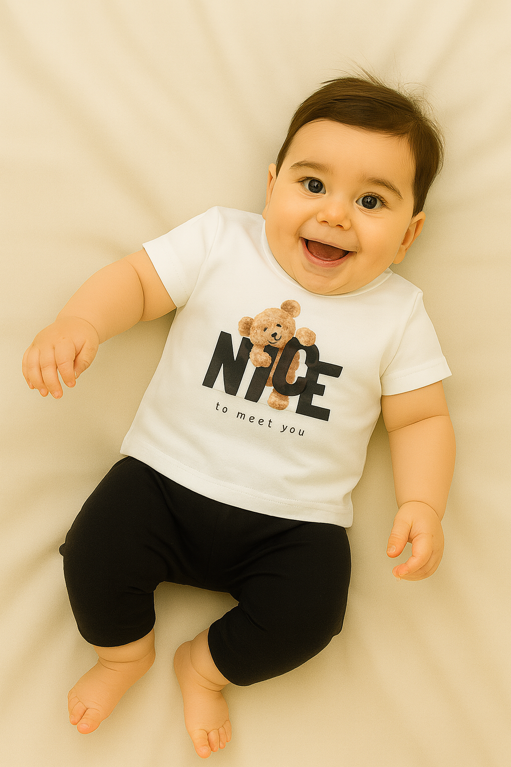 Baby Boys Teddy Bear T-Shirt