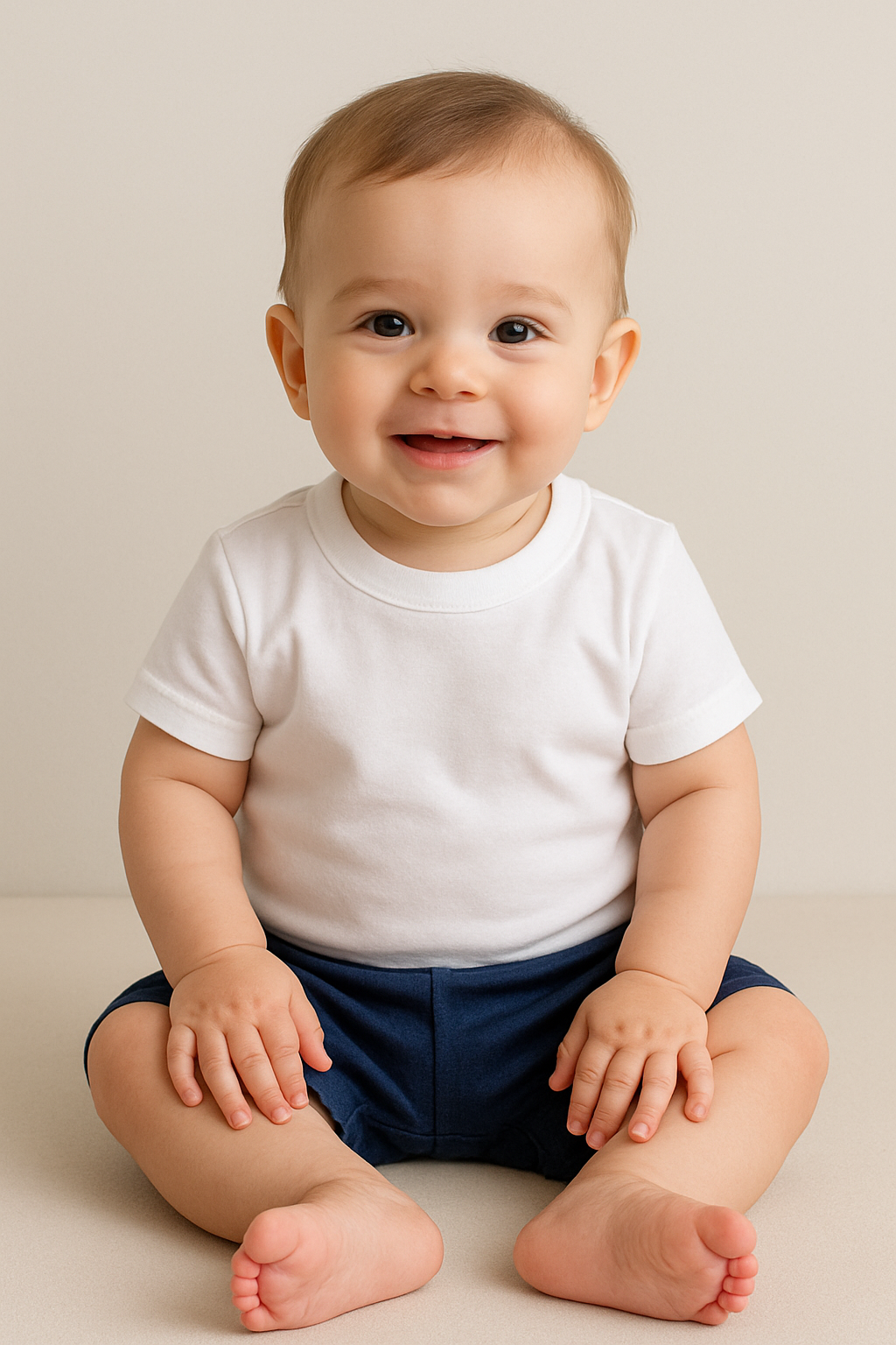 Plain Baby Boy Tshirt