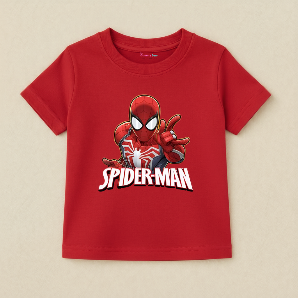 Baby Boy Spider Man Graphic T-Shirt