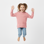 Kids Unisex Pink Hoodie