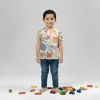 Kids Boys Jungle Friends Tshirt