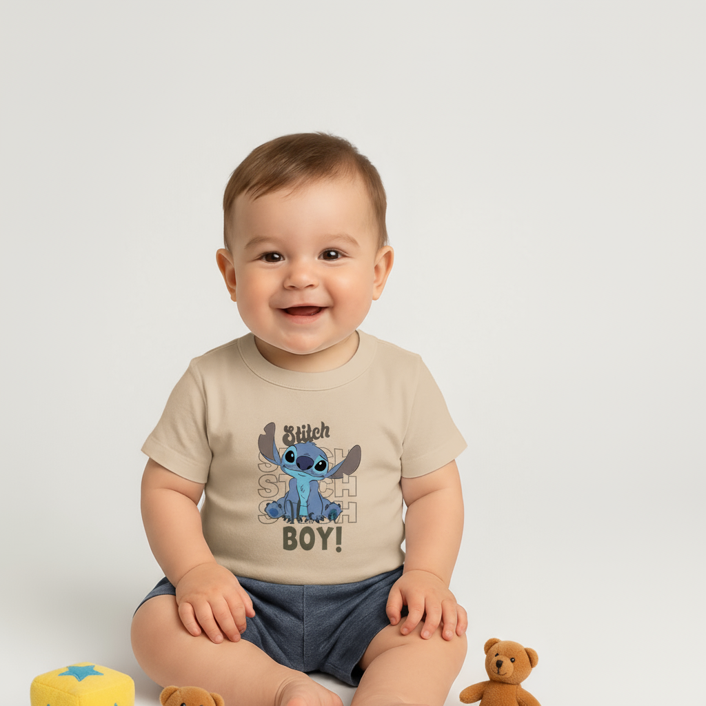 Stitch Cool Baby Boy Tshirt