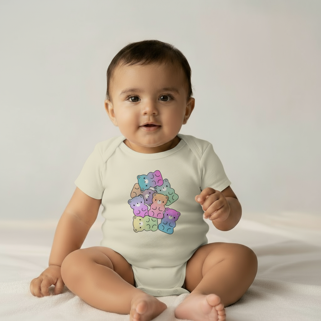 Gummy Bears Baby Rompers