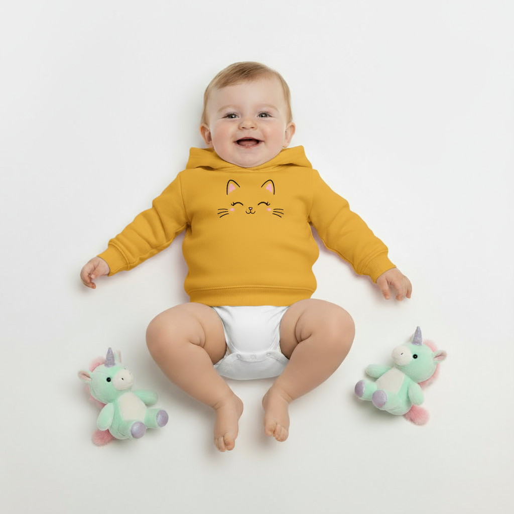 Baby Kitty Face Hoodie