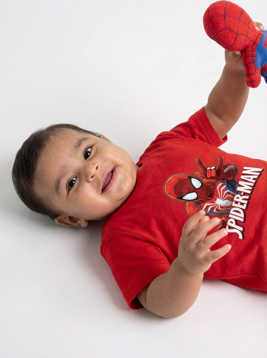 Baby Boy Spider Man Graphic T-Shirt