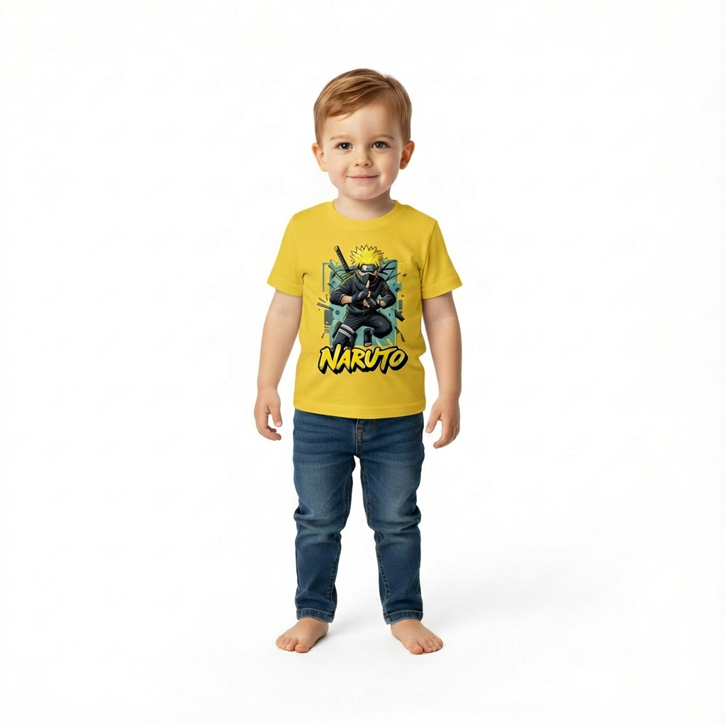 Kids Boys Naruto Ninja Tshirt