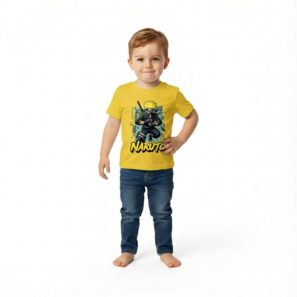 Kids Boys Naruto Ninja Tshirt