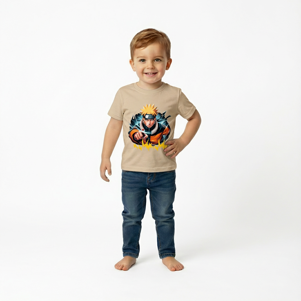 Kids Boys Naruto Power Mode Tshirt