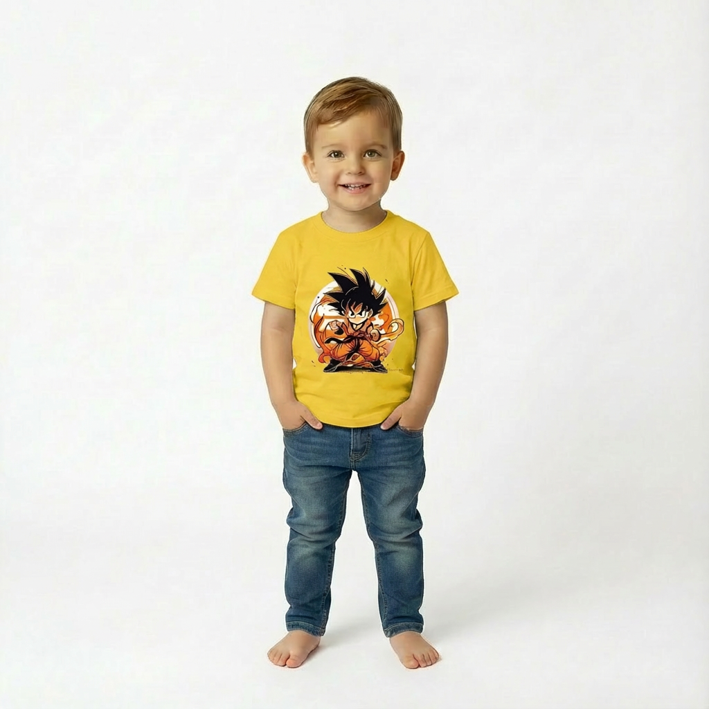 Kids Boys Goku Super Saiyan Tshirt