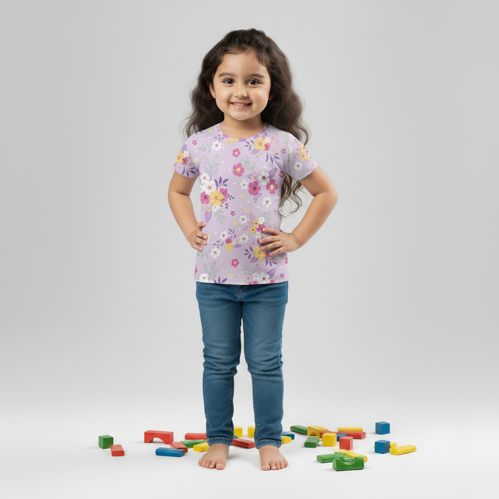 Kids Girl Daisy Delight Tshirt