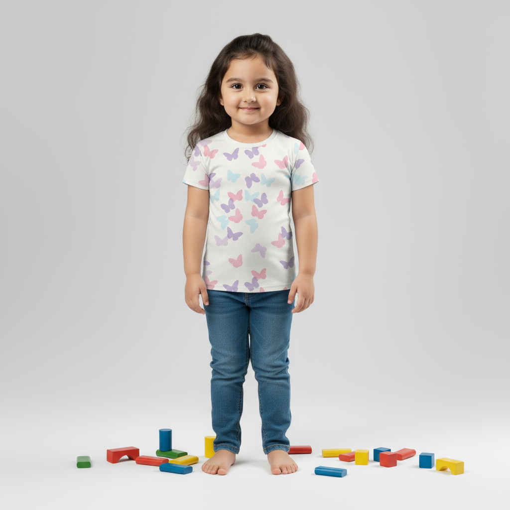 Kids Girl Butterfly Dreams Tshirt