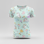 Kids Girl Whimsical Friends Tshirt