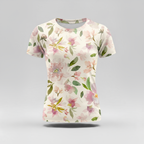 Girls fully printed blossom Garden Tshirt