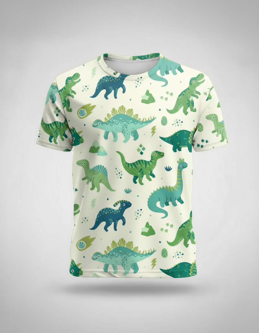 Kids Boys Dino Explorer Tshirt
