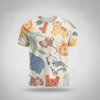 Kids Boys Jungle Friends Tshirt