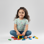 Kids Girl Whimsical Friends Tshirt