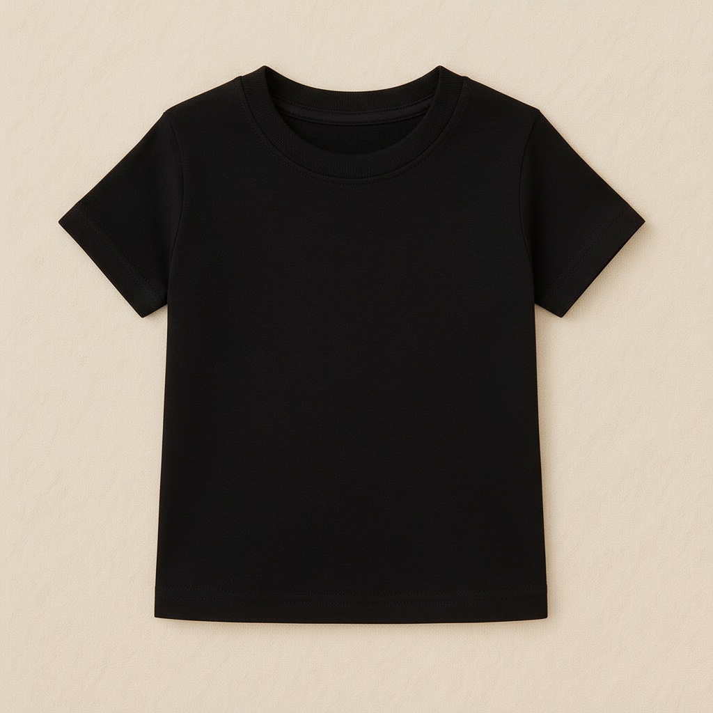 Plain Baby Girls’T-Shirt
