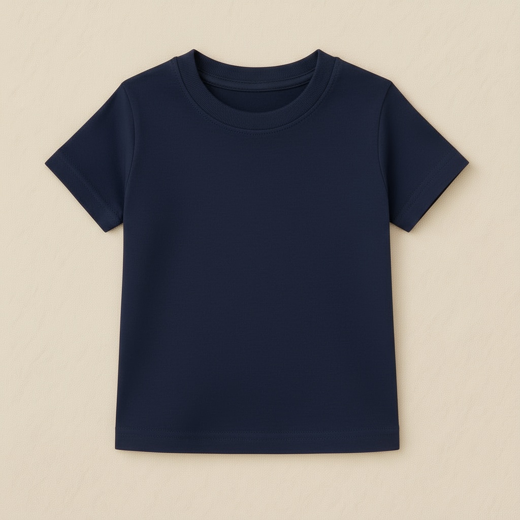 Plain Baby Girls’T-Shirt