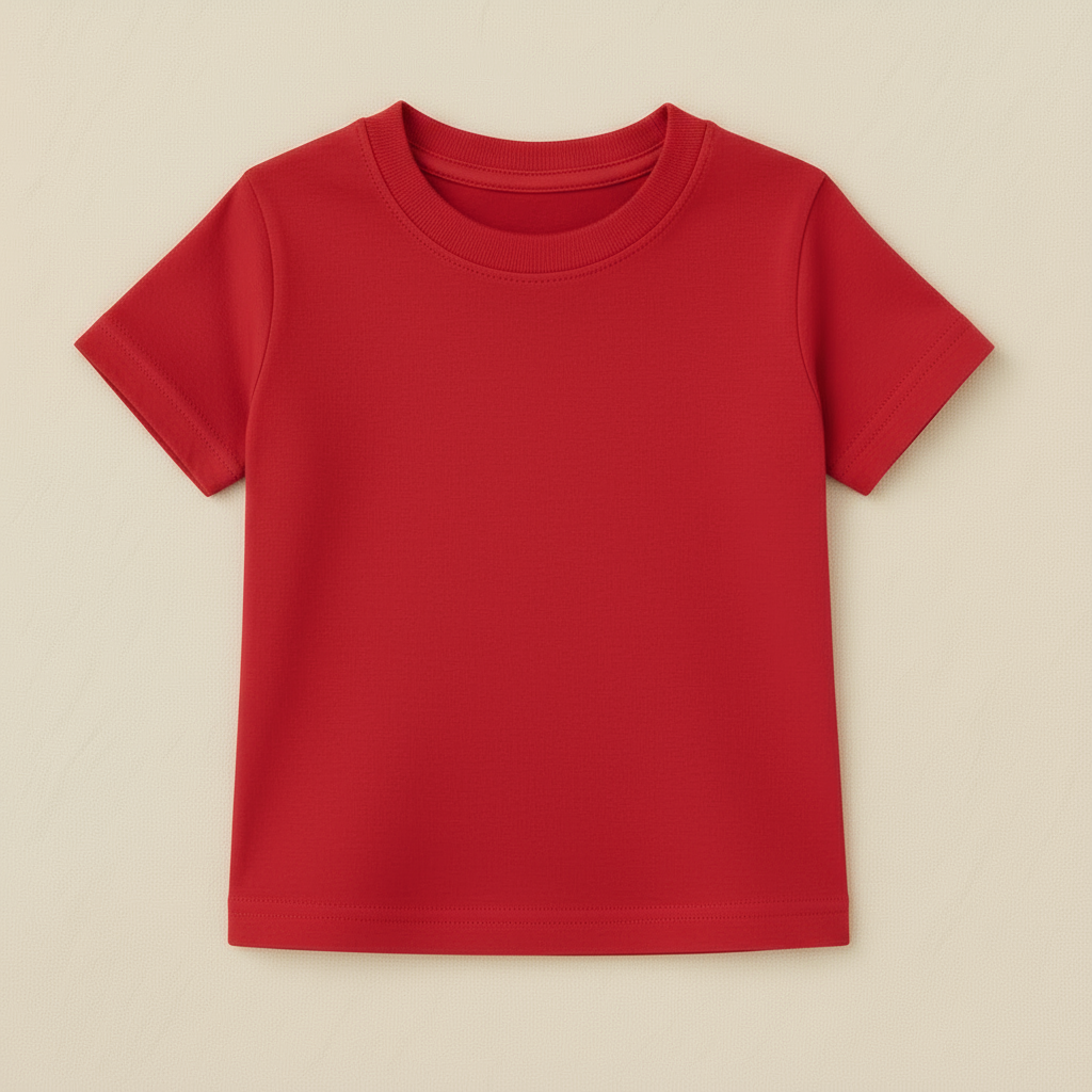 Plain Baby Girls’T-Shirt