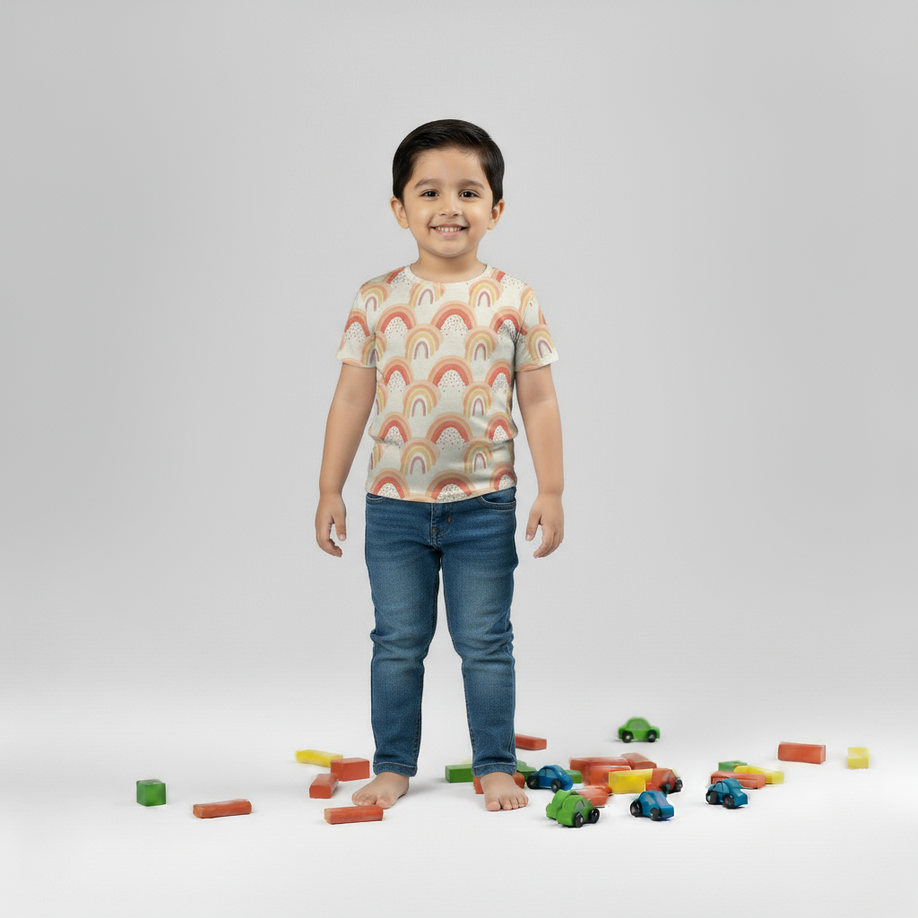 Kids Boys Rainbow Dreams Tshirt