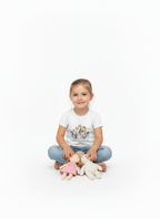 Kids Girls Blooming Flowers Tshirt
