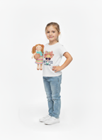 Kids Girls Bow Princess Tshirt