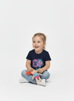 Kids Girls Splash Stitch Tshirt