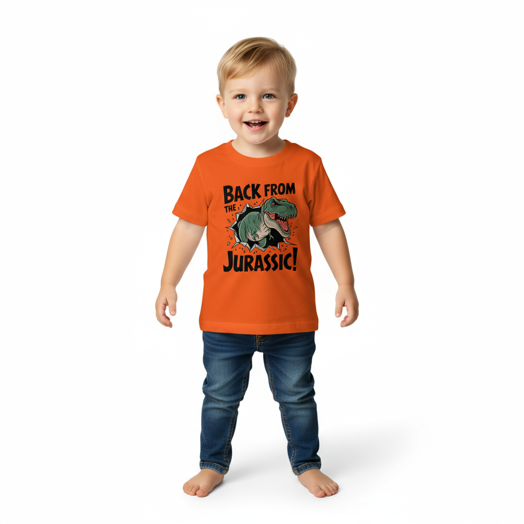 Kids Boys  Jurassic Dino Tshirt