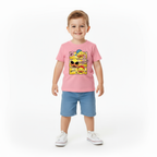 Kids Boys Cool Vibes Emoji Tshirt