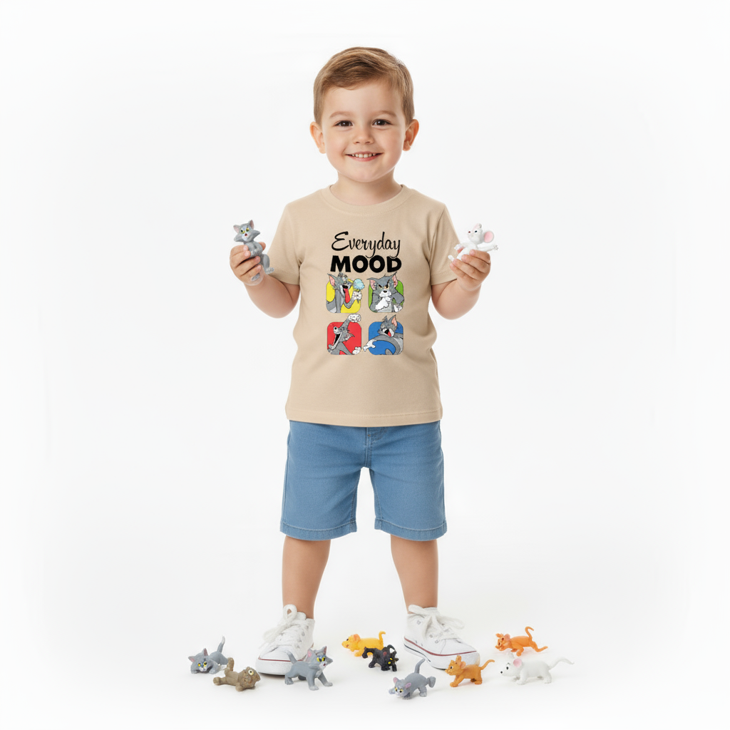 Kids Boys Everyday Mood Tshirt
