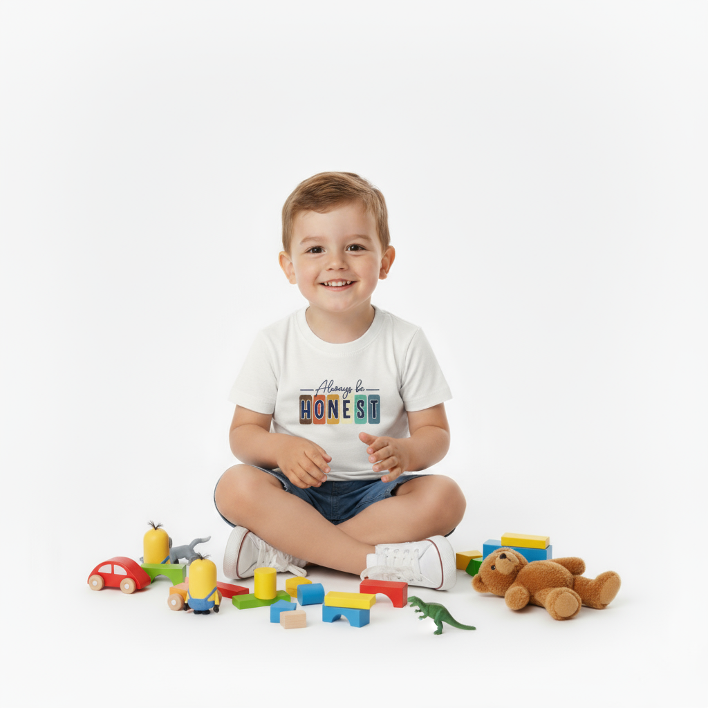 Kids Boys Honest Words Tshirt