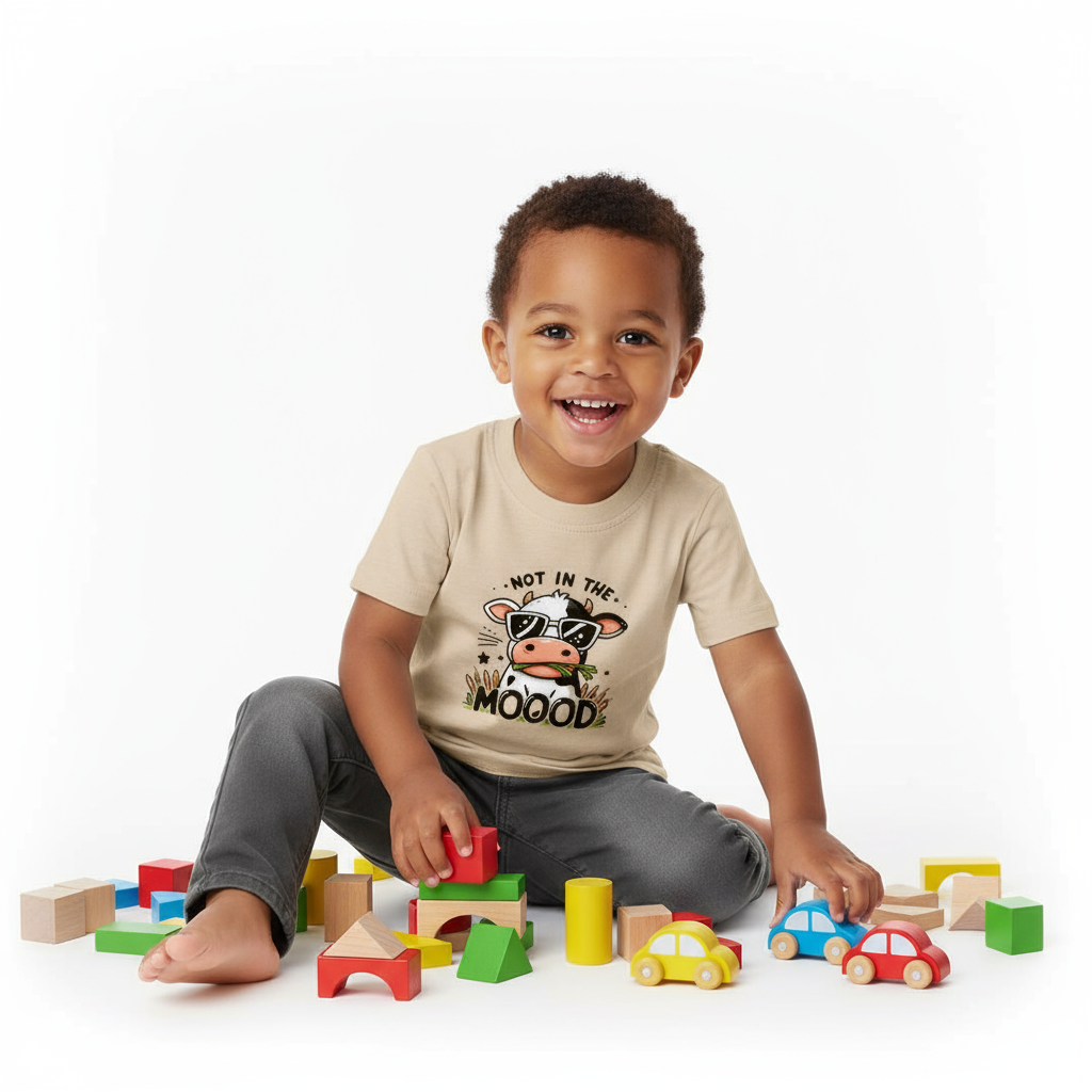 Kids Boys Foodie Mood Tshirt