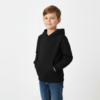 Kids Unisex Black Hoodie
