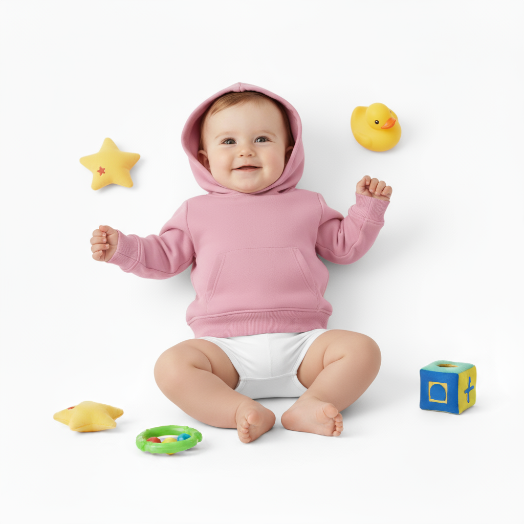Plain Baby Hoodies