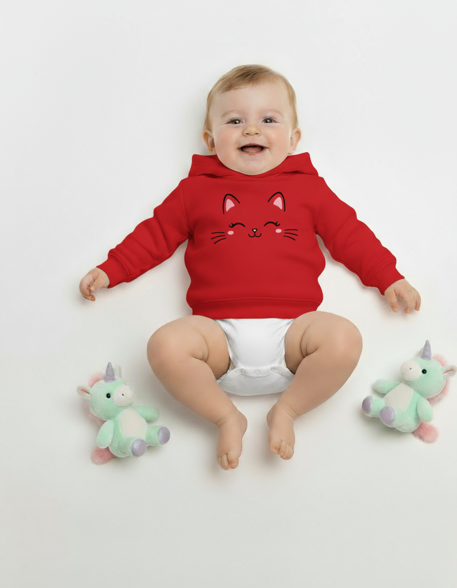 Baby Kitty Face Hoodie